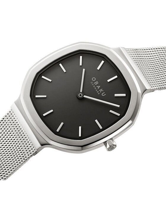 Obaku Obaku Zegarek V253LXCBMC Srebrny