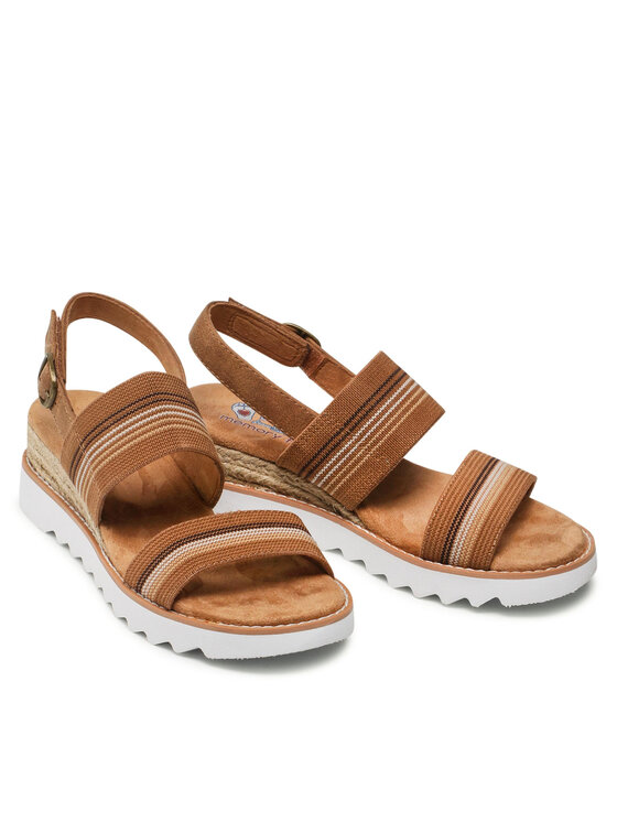 Skechers Skechers Espadrillas BOBS Tea Time 113863/BRMT Marrone
