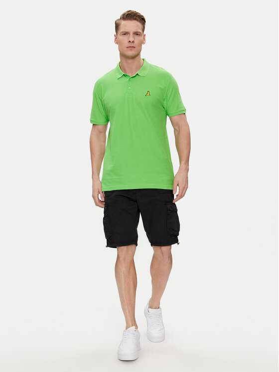 Brave Soul Brave Soul Polo MPS-149IMAIB Zelena Straight Fit