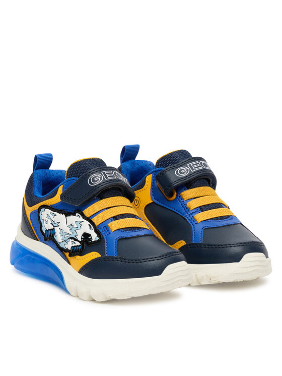 Geox Geox Laisvalaikio batai J Ciberdron J56LBB 054CE C0657 M Tamsiai mėlyna
