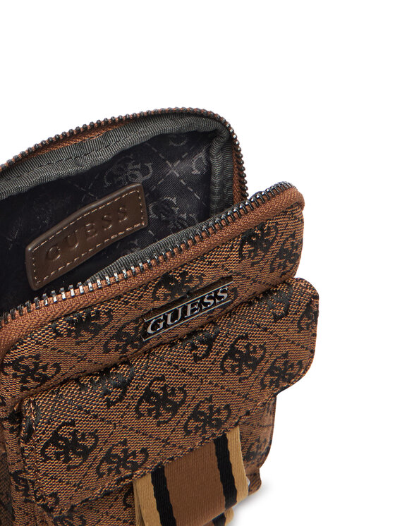 Guess Guess Torebka na telefon HMBOST P6142 Brązowy