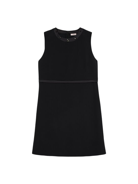 Oltre Oltre Vestito da giorno 7005R104955N033 Nero Slim Fit