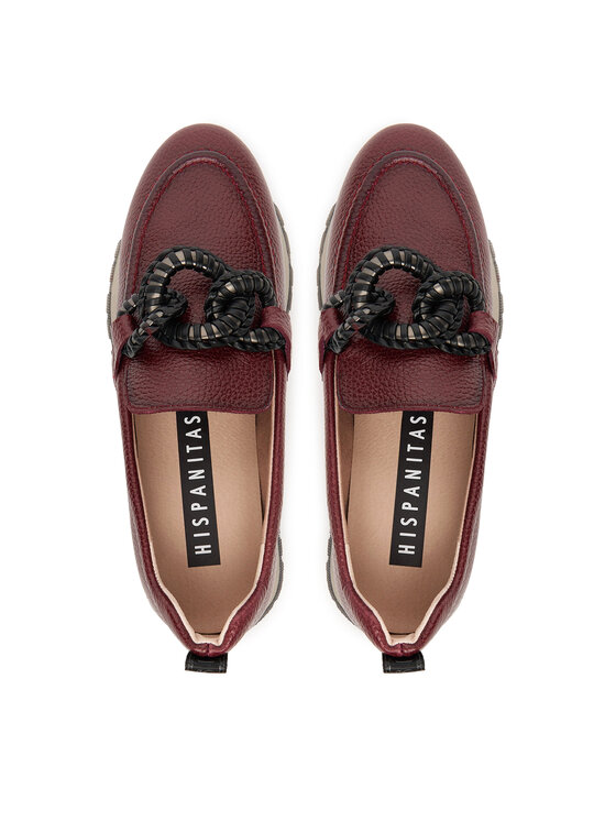 Hispanitas Hispanitas Halbschuhe HI254238 Dunkelrot