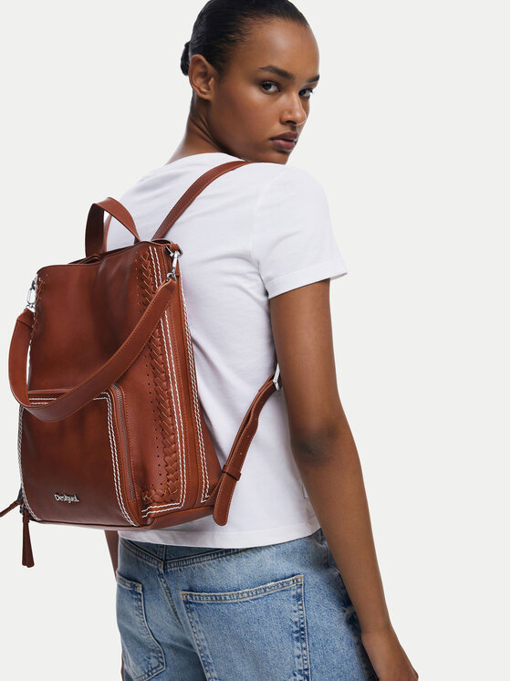 Desigual Desigual Rucsac Trama Pretoria 25SAKP21 Maro