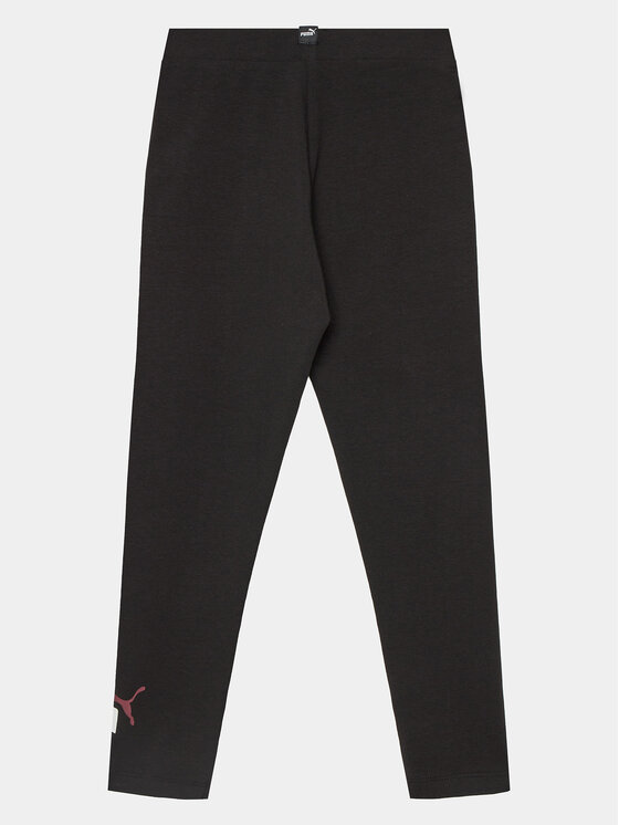Puma Puma Legginsy Ess Logo 671133 Czarny Tight Fit