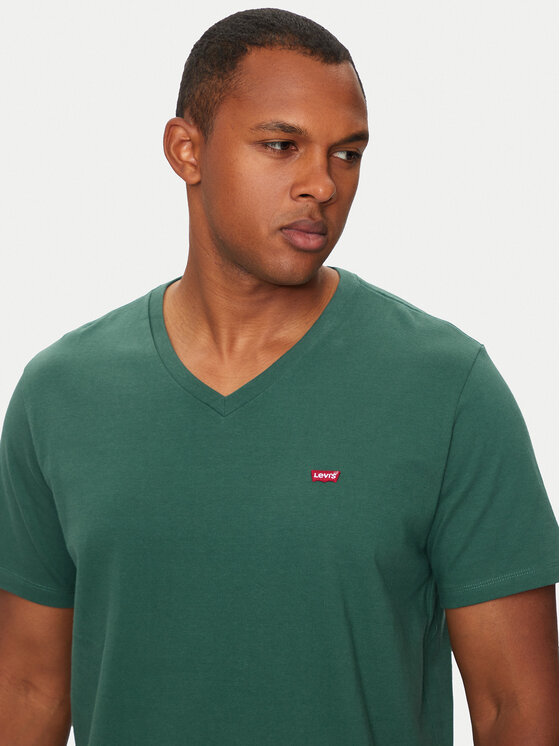 Levi's® Levi's® T-Shirt Original Housemark 85641-0042 Zielony Regular Fit