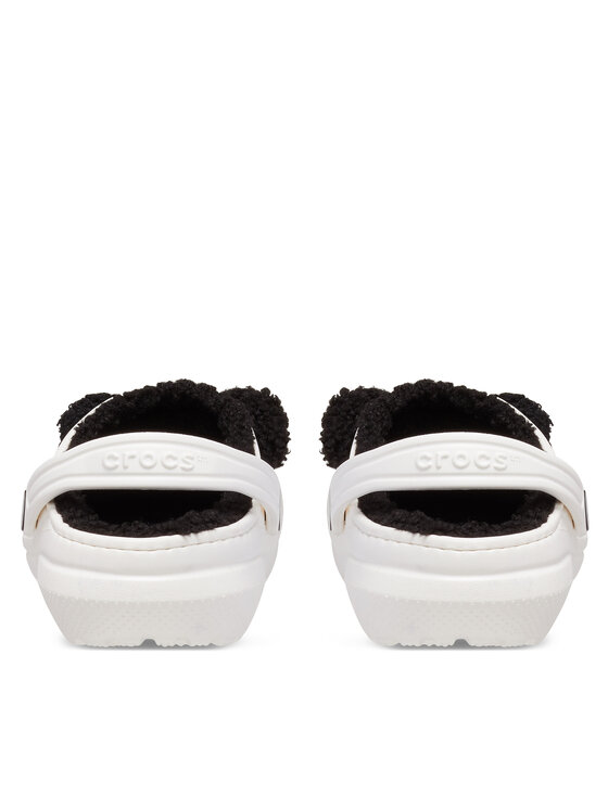Crocs Crocs Natikače Classic Lined Iam Panda Bear Clog K 210400 Bijela