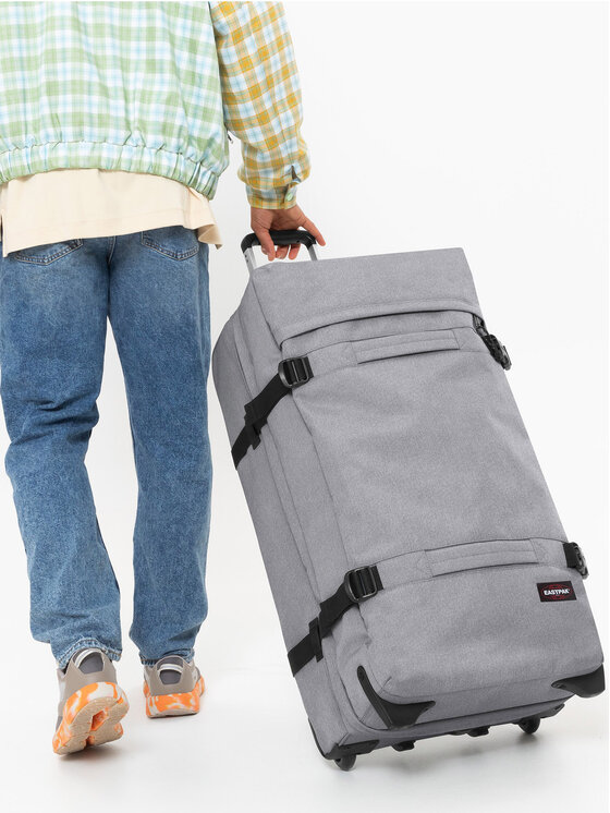 Eastpak Eastpak Walizka duża Transit'r L EK0A5BA93631 Szary