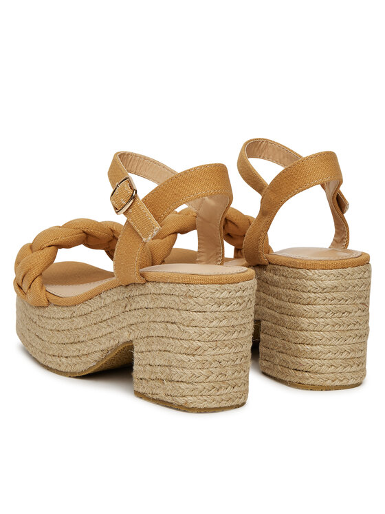 DeeZee DeeZee Espadryle XFV20019-09 Beżowy