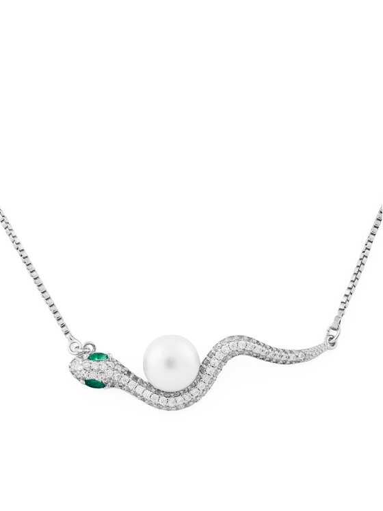 Aldo Aldo Naszyjnik Serpente 14088356 Srebrny