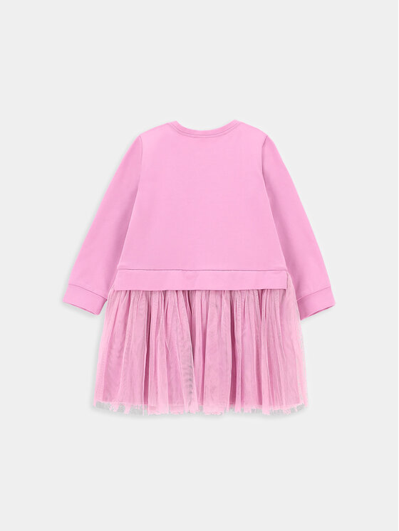 Coccodrillo Coccodrillo Трикотажна сукня WC4129102CEN Рожевий Regular Fit