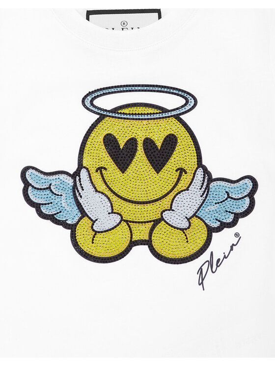 PHILIPP PLEIN PHILIPP PLEIN T-shirt 28167 Bianco Regular Fit