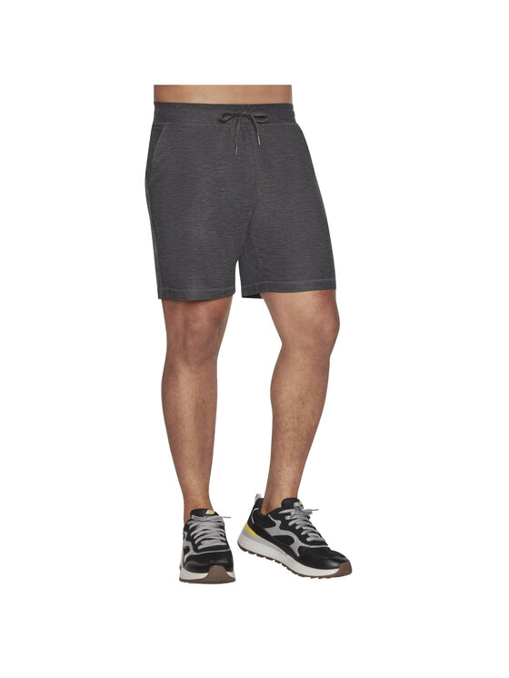 Skechers Skechers Pantaloncini sportivi Skechers Skech-Knits Ultra GO Lite 7 Inch Short Grigio Regular Fit