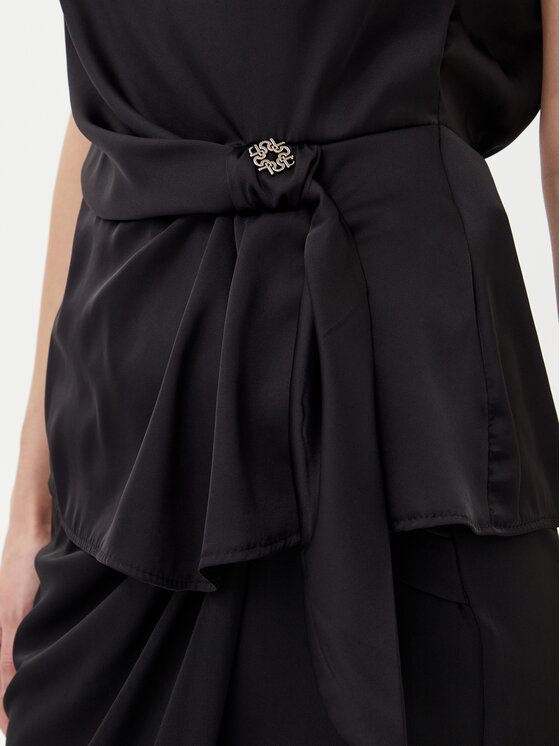 Rinascimento Rinascimento Blusa CFC0019901002 Nero Regular Fit