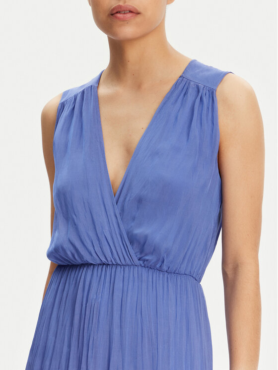 Haveone Haveone Sommerkleid AFF-N005 Blau Loose Fit
