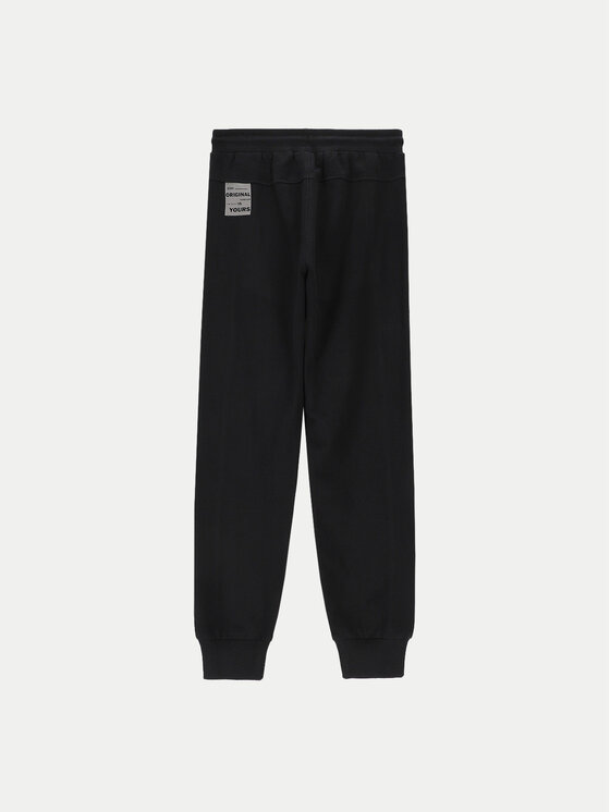 Coccodrillo Coccodrillo Jogginghose ZC4120104VBA Schwarz Slim Fit