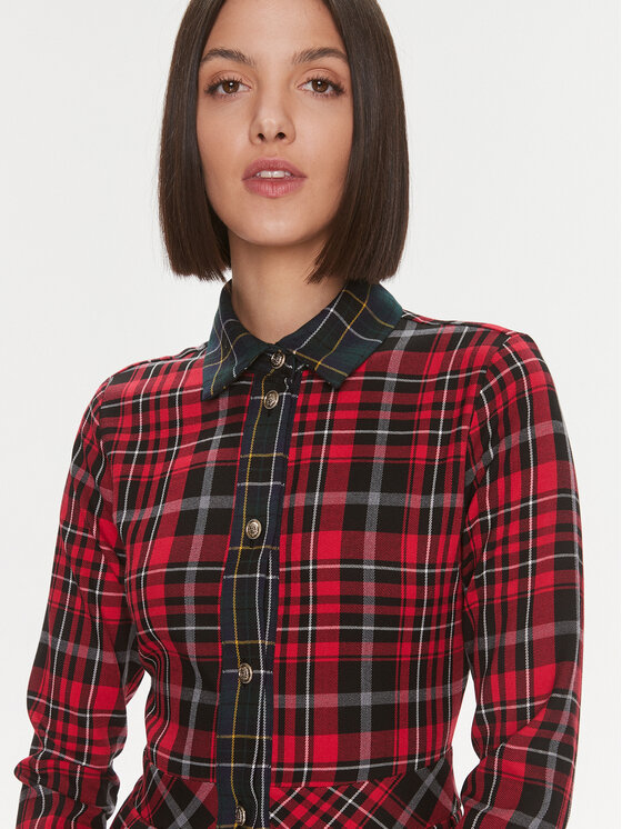 Liu Jo Liu Jo Vestito chemisier MF3127 T4414 Multicolore Regular Fit