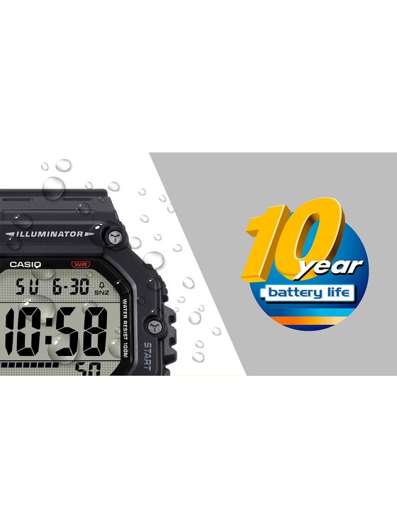 Casio Casio Hodinky AE-1600H-8BVEF Sivá