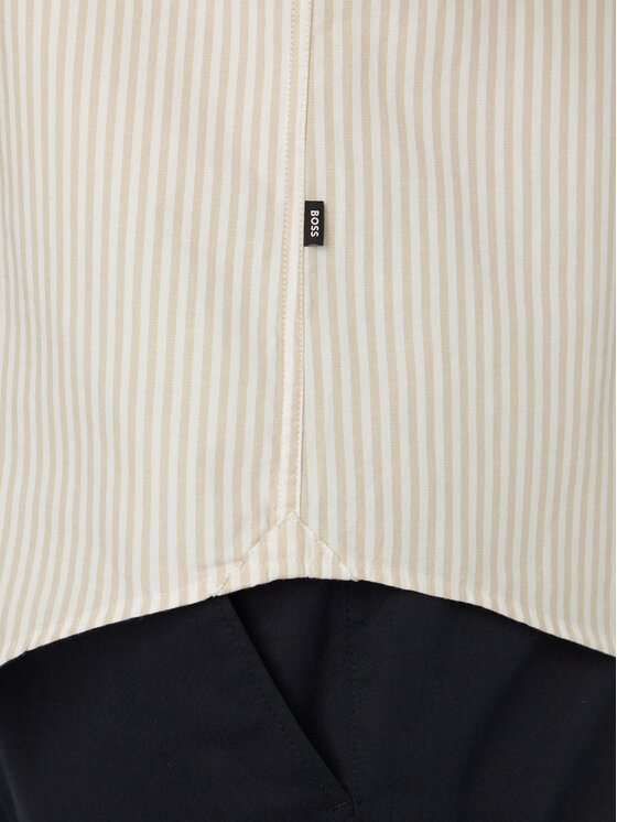 BOSS BOSS Košile H-Liam 50560399 Béžová Regular Fit