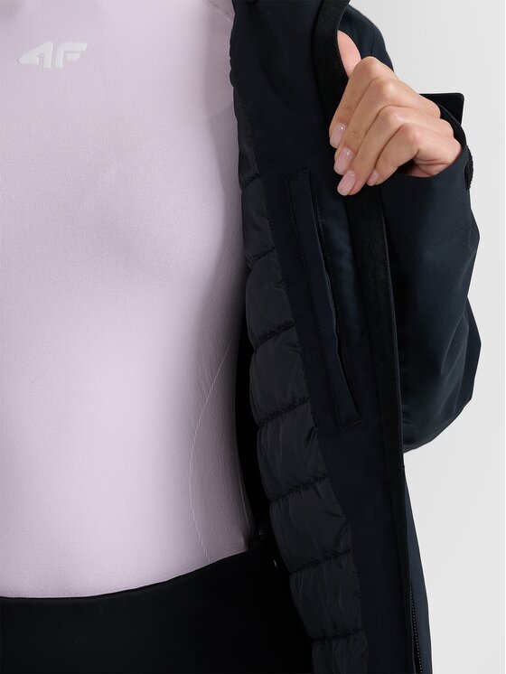 4F 4F Giacca da sci 4FWAW25TTJAF0807-20S Nero Regular Fit