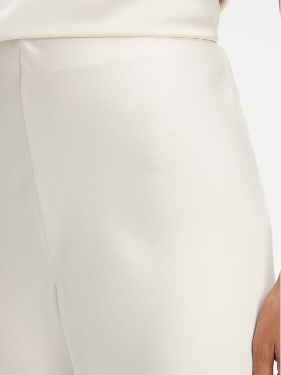 Imperial Imperial Штани з тканини P5R7JBA Écru Regular Fit
