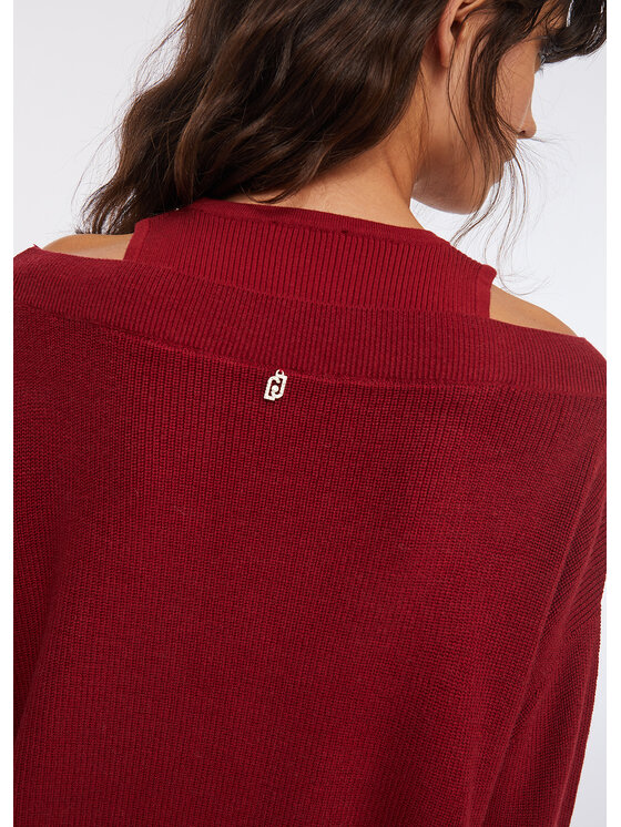 Liu Jo Liu Jo Maglione MF5126MA85QD6591 Rosso Regular Fit
