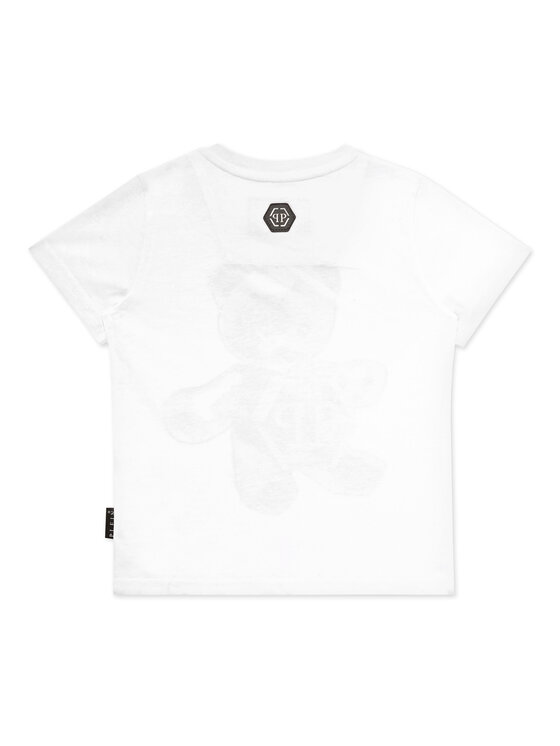 PHILIPP PLEIN PHILIPP PLEIN T-Shirt 19977 Biały Regular Fit