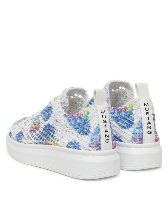 Mustang Mustang Sneakersy 1468-301 Biela