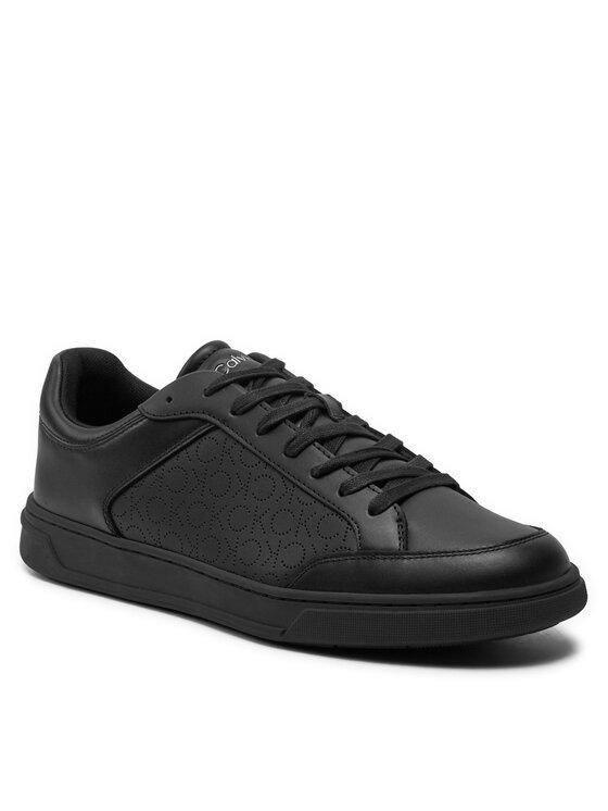 Calvin Klein Calvin Klein Sneakers Low Top Lace Up Lth Perf Mono HM0HM01428 Schwarz
