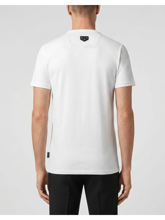 PHILIPP PLEIN PHILIPP PLEIN T-Shirt 31664 Biały Regular Fit
