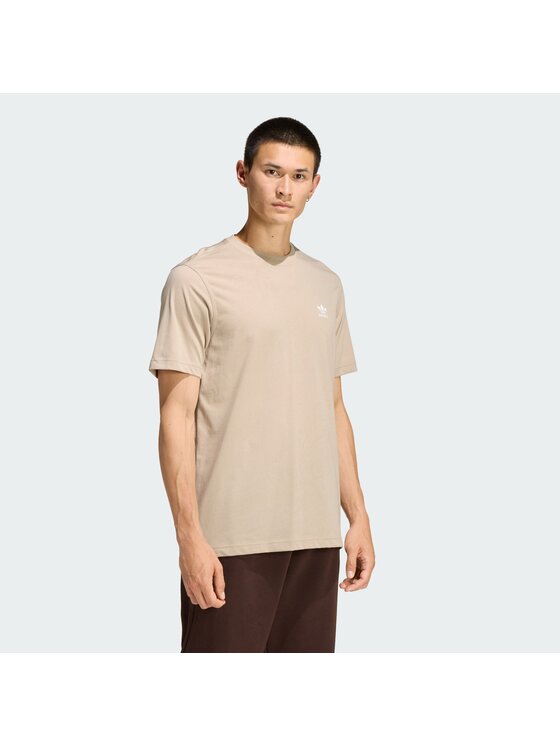 adidas adidas T-krekls Trefoil Essentials KE1189 Bēšs Regular Fit