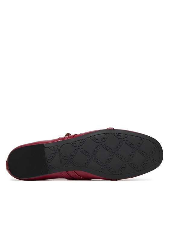 MICHAEL Michael Kors MICHAEL Michael Kors Ballerinas Indy 40T5IDFP2L Dunkelrot