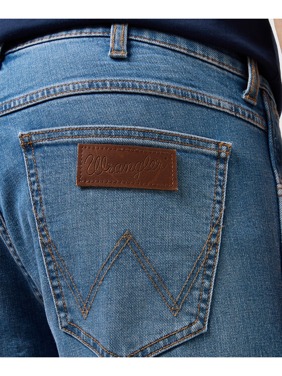 Wrangler Wrangler Jeansy Bryson Niebieski Skinny Fit