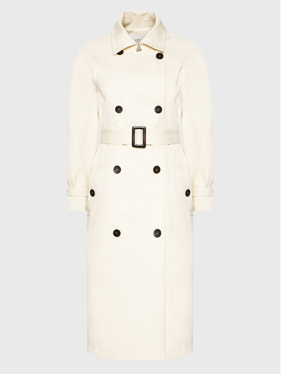 Simple Simple Trench PLD005 Bej Regular Fit