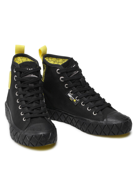 Palladium Palladium Кеди Palla Sce Smiley Mid 77177-008-M Чорний