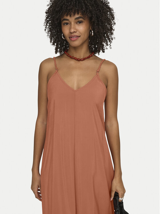 ONLY ONLY Ljetna haljina Madeli 15371094 Narančasta Regular Fit