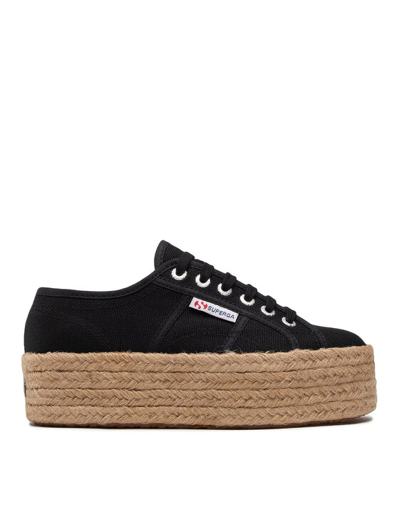 Superga Superga Espadrilky 2790 Rope S51186W Čierna
