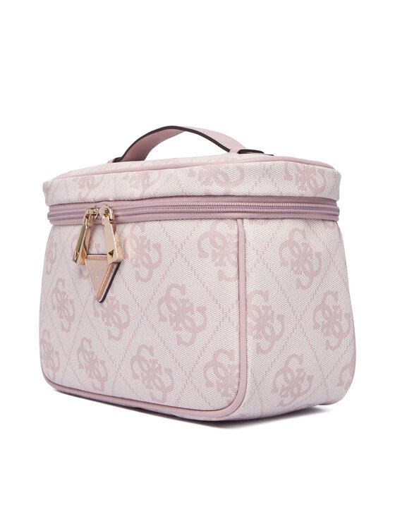 Guess Guess Τσαντάκι καλλυντικών Berta Travel TWOB86 88039 Ανοιχτό ροζ