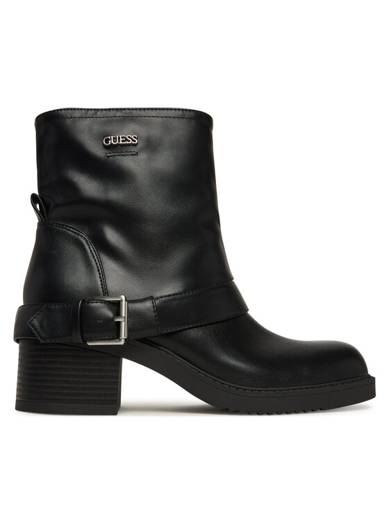 Guess Guess Členková obuv FLFIJI ELE10 Čierna