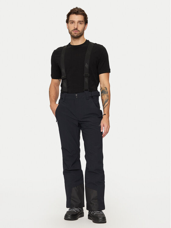 4F 4F Suusapüksid 4FWAW24TFTRM0756 Must Regular Fit