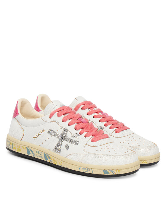 Premiata Premiata Sneakersy Clayd Var 8168 Biela