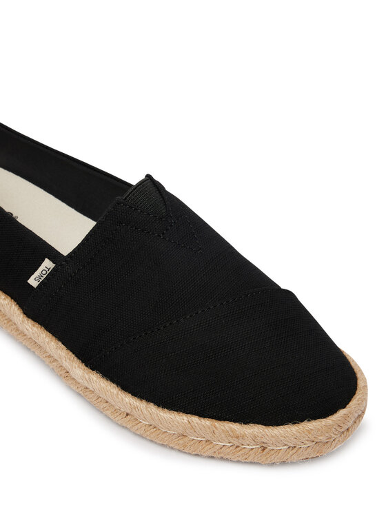 Toms Toms Еспадрильї Alpargata Rope 2.0 10020687 Чорний