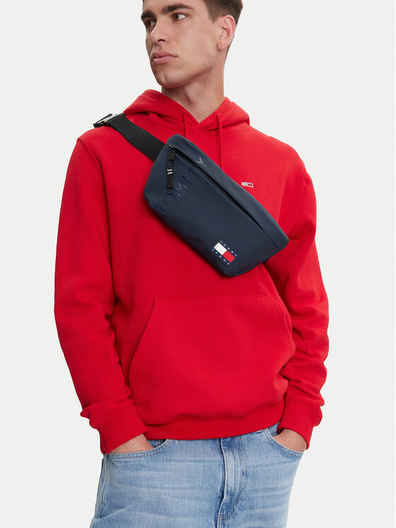 Tommy Jeans Tommy Jeans torba za okoli pasu Daily + Bumbag AM0AM13273 Mornarsko modra