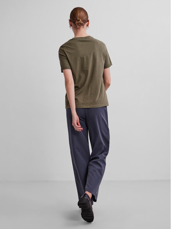 Pieces Pieces T-särk Ria 17086970 Roheline Regular Fit