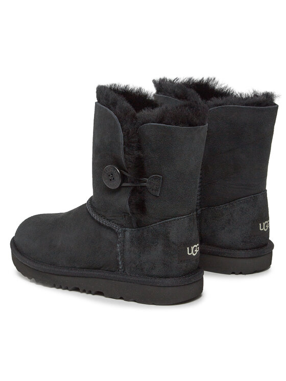 Ugg Ugg Μπότες Χιονιού K Bailey Button II 1017400K Μαύρο