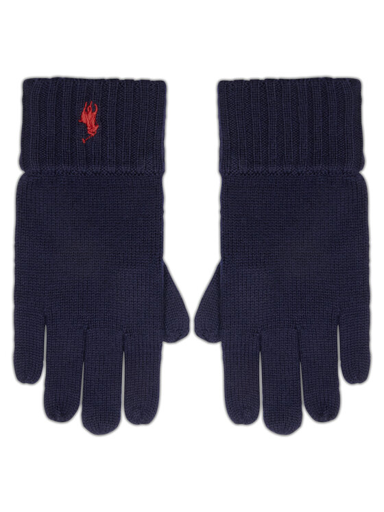 Mănuși pentru copii Polo Ralph Lauren 323879736 Bleumarin
