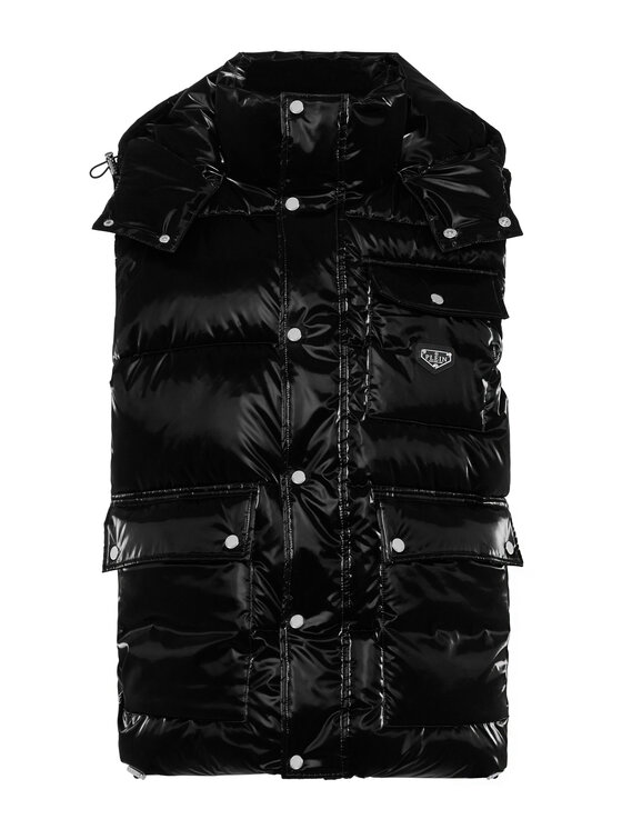 PHILIPP PLEIN PHILIPP PLEIN Gilet 22887 Nero Regular Fit