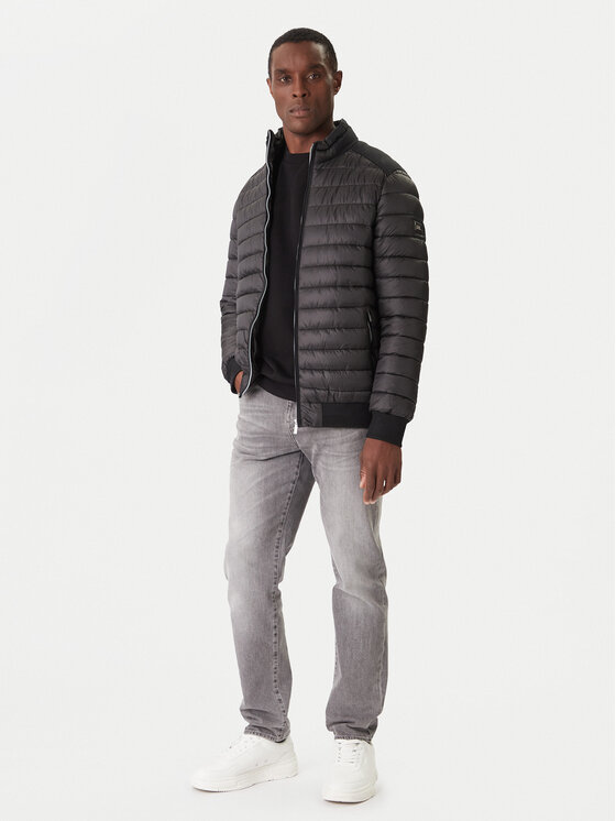 KARL LAGERFELD KARL LAGERFELD Télikabát 505033 554587 Fekete Regular Fit