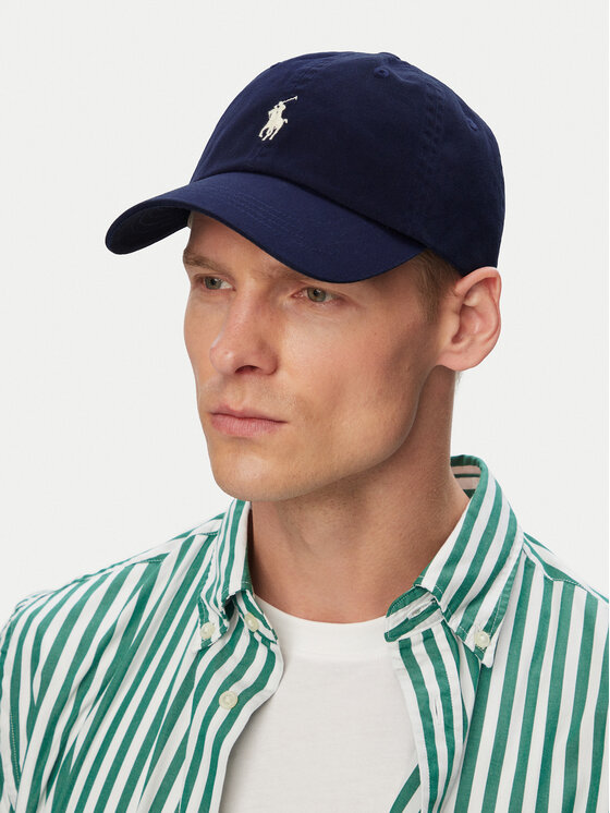 Polo Ralph Lauren Polo Ralph Lauren Czapka z daszkiem 710667709505 Granatowy