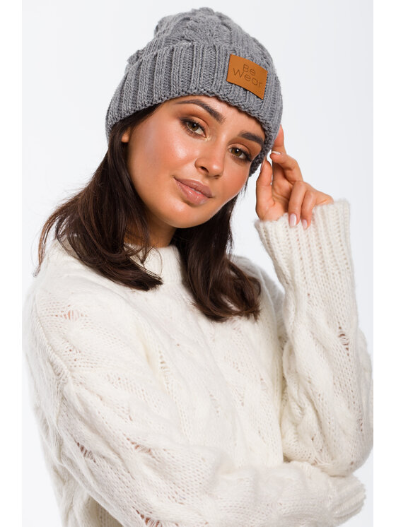 BeWear BeWear Čiapka bk043 Sivá